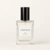Parfumour niche unisex perfume in a 50ml clear glass bottle with a black cap on a neutral background